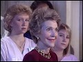 Spirit of America Award Presented to Nancy Reagan on February 5, 1987