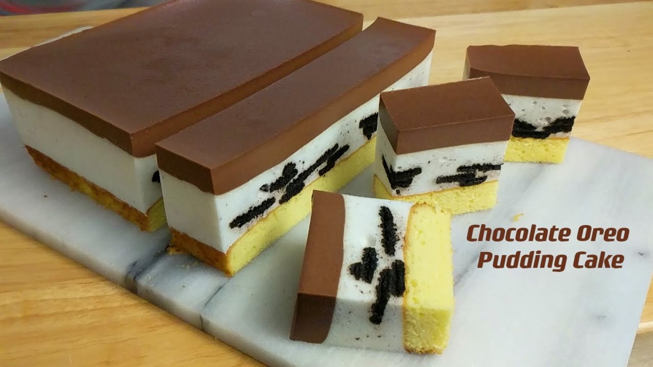 Chocolate Oreo Pudding Cake 