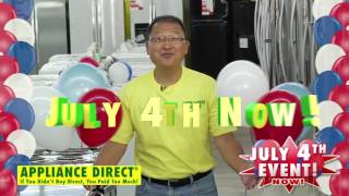 Appliance Direct July 4th Now