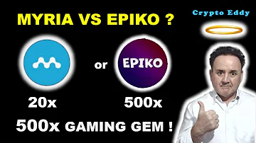MYRIA Vs EPIKO, 20x V 500x Gaming Crypto ! Gaming Will Make Millionaires !  #memes #gaming #ai