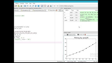 Numpy|Part 14|Curve Fitting in Python, Matrix Transpose,Trace,Stacking & Matrix arrays using SPYDER