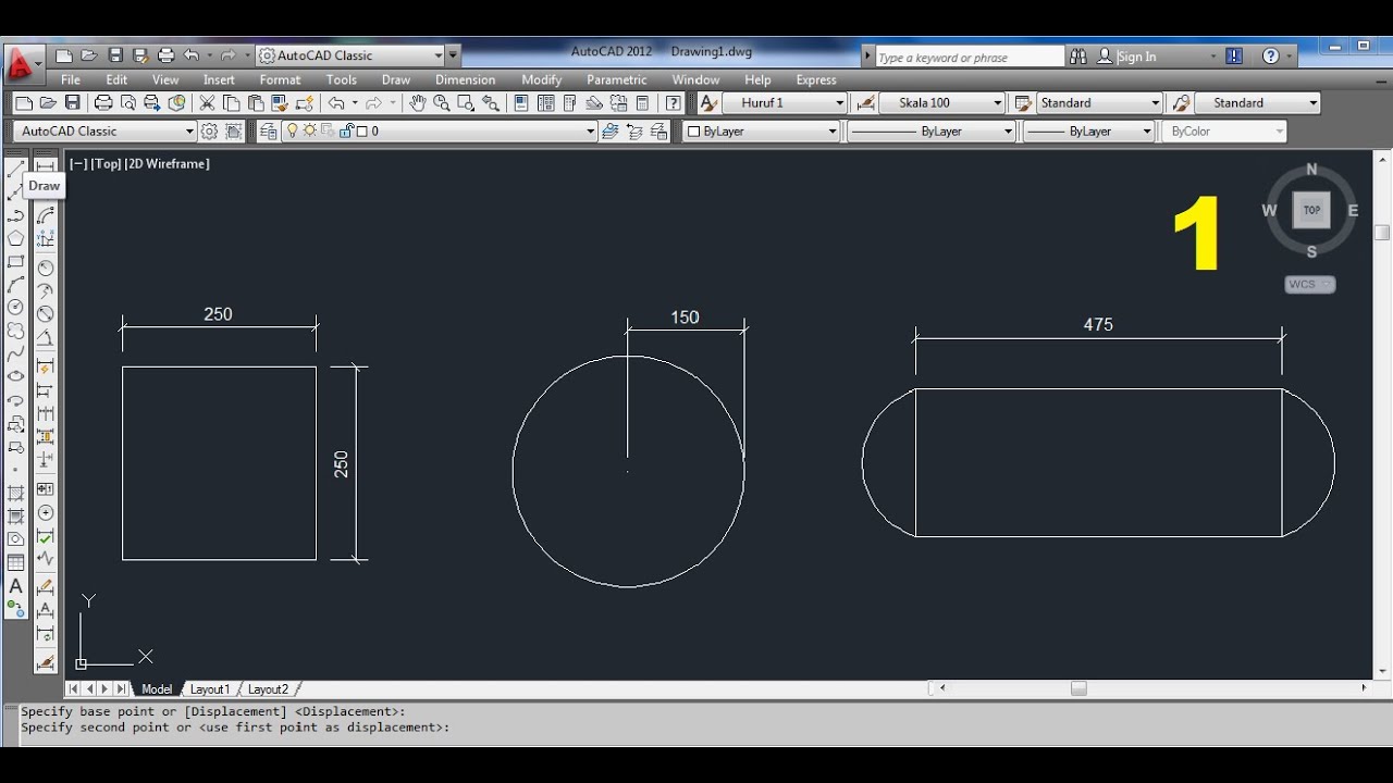 Autocad Tutorial Untuk Pemula Belajar Autocad PART 1 YouTube