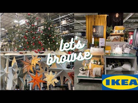 IKEA Christmas and Showroom Store Walk Through 2021