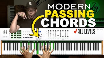 Modern Passing Chords for ALL Skill Levels | Beginner to Advanced Piano