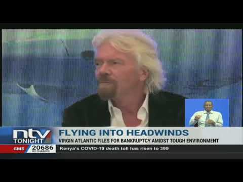 Video: Virgin Atlantic Files 15-bob bankrotlik