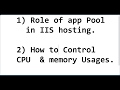 IIS Application Pool