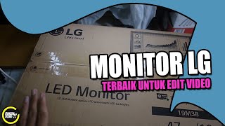 monitor lg 19 inch UNBOXING KOMPUTER MURAH MERIAH UNTUK EDIT VIDEO