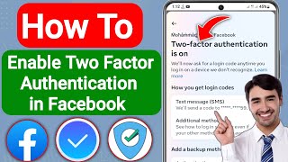 How to Enable Two Factor Authentication in Facebook Account (New Settins Update 2023)