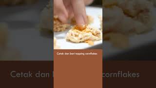 Cornflakes cookies. Cara lain menikmati cornflakes  cornflakescookies cookies cornflakes