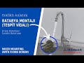 İTİMAT TESPİT VİDALI BATARYA MONTAJ VİDEOSU - İTİMAT MOUNTING VIDEO (WITH FIXING SCREW)