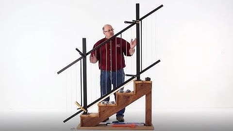 Installation: Westbury VertiCable® (C80) Stair Rail