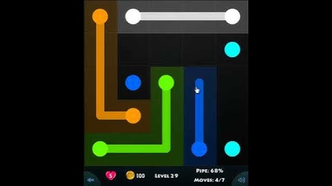 flow game facebook - basic pack level 29 Connect the dots