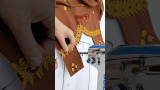 خياطة فصال بالدانتيل والقيطان فصالات خياطة sewing fashion viral خياطة_نسائية خياطة_وتفصيل