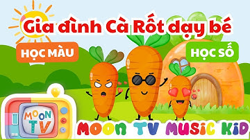Nhạc thiếu nhi | Học cùng gia đình Cà Rốt | Học màu & Học số cùng bé