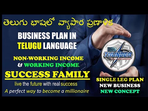 Business plan in Telugu language / తెలుగు భాషలో వ్యాపార ప్రణాళిక