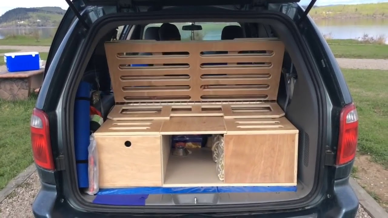 dodge grand caravan camper conversion