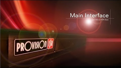 Ossia Chapter 3- Main Interface