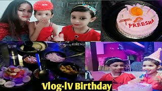 Vlog-lV ? My Daughter Preesha's Birthday Celebration In Agra ? Deepika