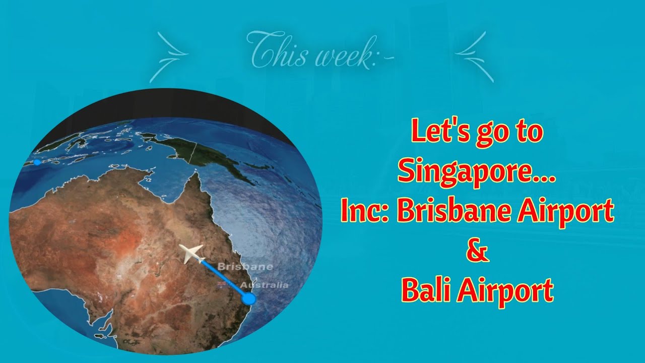 Brisbane Airport flight to Singapore December 2025