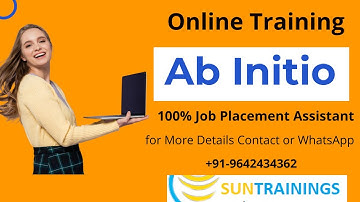 AB INITIO Training Class -2 |Ab Initio Online For Beginners | AbInitio Tutorial |ETL Ab Initio Day 1