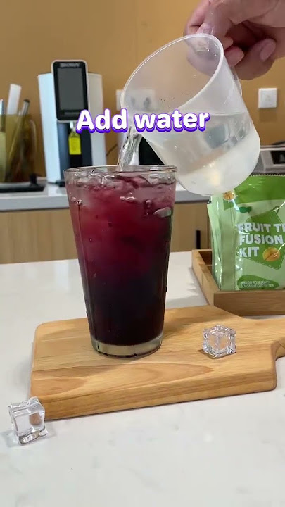 Mixed Berry Fruit Tea Fusion Kit  #matcha #trendingnow #matchalatte #beverage