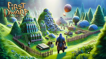 First Dwarf Gameplay | Eventually We Got The Forge Sorted And Tainted Water Fixed EP4