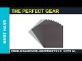 Premium Sandpaper Assortment 9 x 11 10 Pcs with Review Is it Worth it