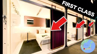 【Japan's best! ? 】The finest room in a luxury capsule hotel in Hakata, Fukuoka! ? First Cabin