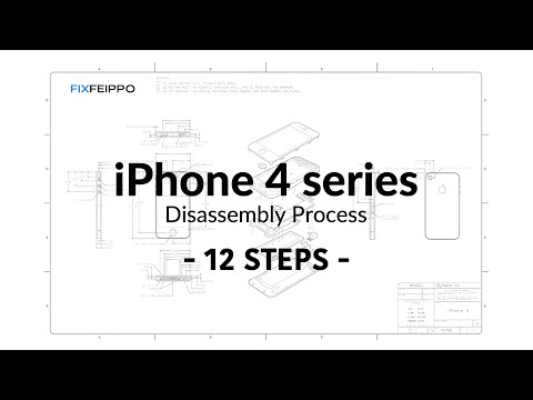 iPhone 4 series  Disassembly Process 12 Steps