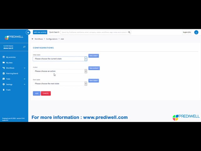 9. Prediwell CRM Workflow Guide / How to configure a workflow ? (PART 3)