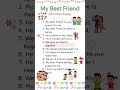 My Best Friend Essay in English | 10 Lines for Nursery & UKG Kids