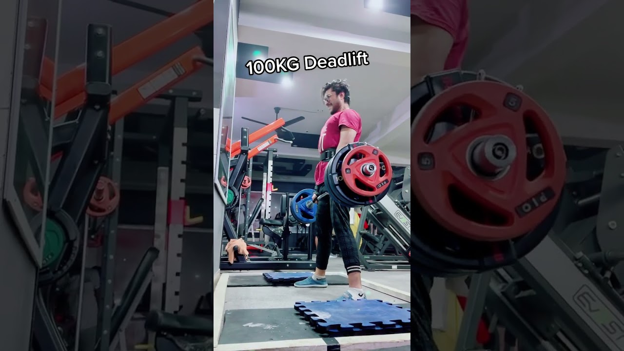 100kg Deadlift  #deadlift #bodybuilding #gym #gymmotivation #imaginedragons #shorts #short