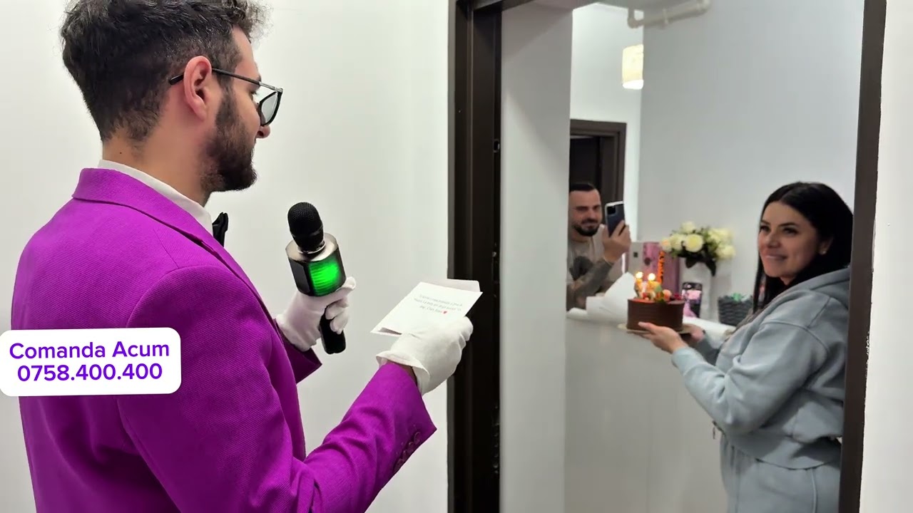 Surpriza La Domiciliu Zi de Nastere!! 📞Comanda Acum 0758.400.400📞