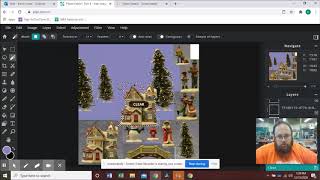 How to make the Winter Scene in Pixlr