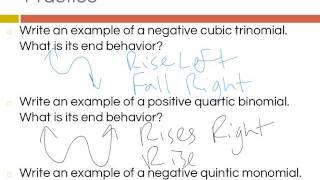Celebrity 5.1 Polynomials Functions 4 (end behavior) Profile