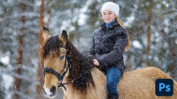 Add Snow to Your Photos with Photoshop 2024