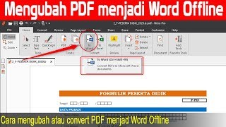 Cara Convert PDF ke Word Offline screenshot 5