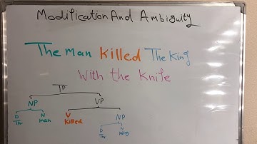 Modification And Ambiguity