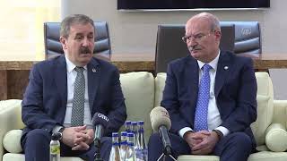 Bbp Genel Başkanı Desticiden Ato Başkanı Gürsel Barana Hayırlı Olsun Ziyareti
