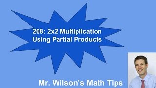 208: 2x2 Partial Products