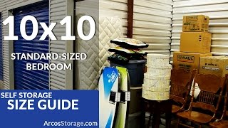 10x10 Size Guide: Self Storage