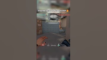 insane 00:01 defuse clutch #valorant #valorantclips #valoranthighlights