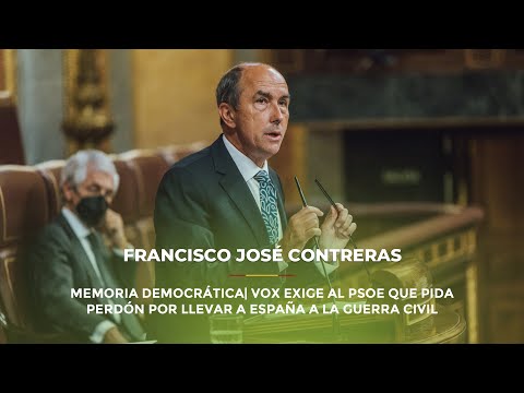 Memoria Democrática| VOX exige al PSOE que pida perdón por llevar a España a la guerra civil