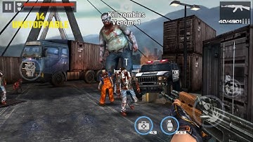 DEAD TARGET: Zombie || CHALLENGE Mission Golden AK-47 #03「Android Gameplay」