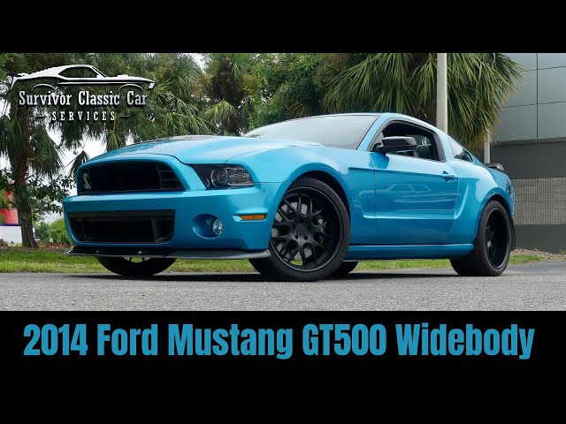 激レア！『BABYL WORLD TOUR 2014 』 Widebody 2014 Ford Mustang Shelby GT-500 w/ only 3000 actual
