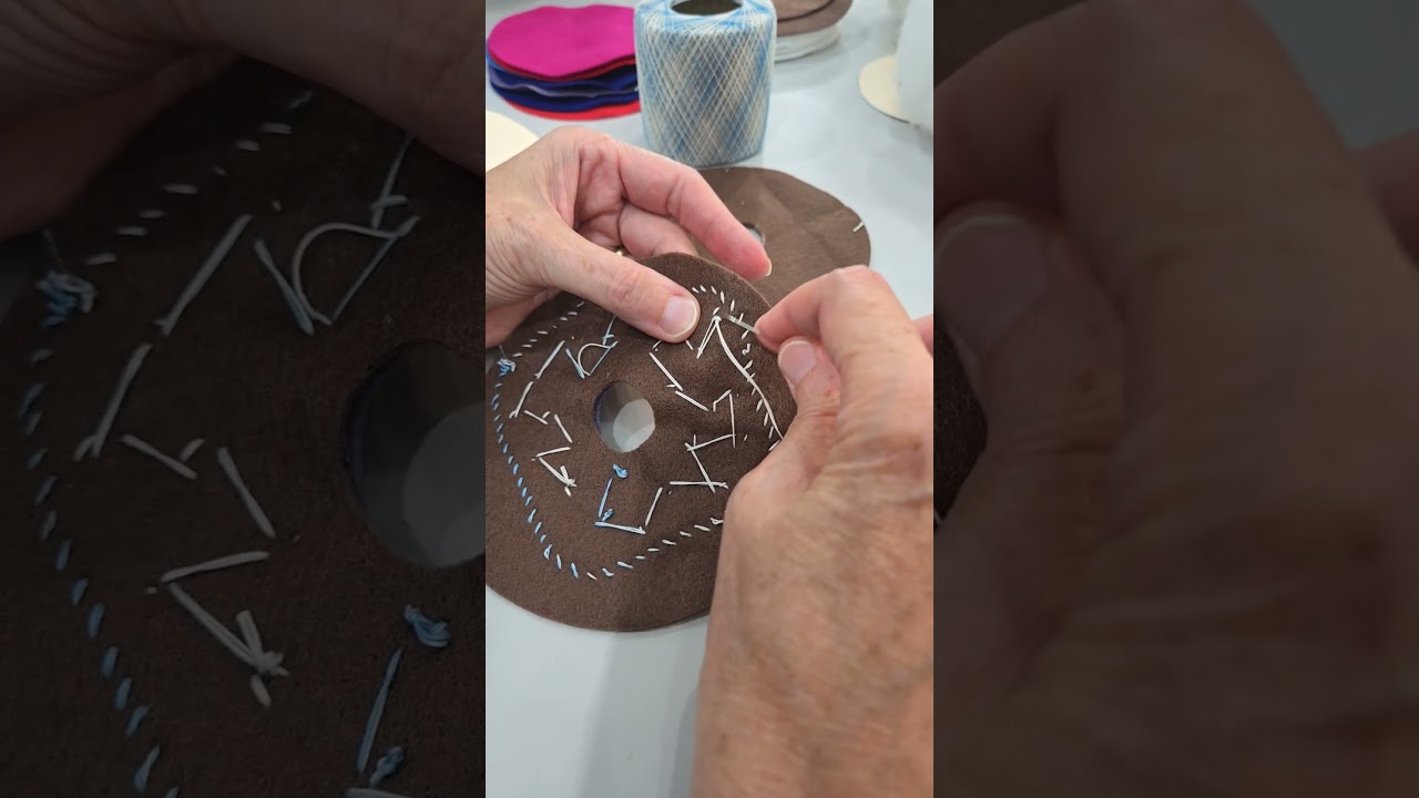 Make a Knot to Secure Stitches 