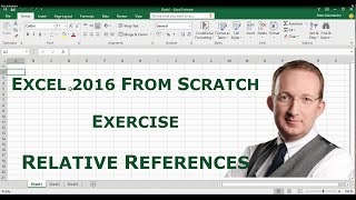 Celebrity Excel 2016 from Scratch. Exercise - Relative Cell References Wealth