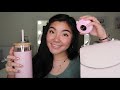 ASMR tapping and scratching on pink items | a special birthday present