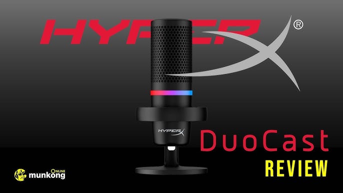 😲HyperX DuoCast Microphone Review🎙️ 