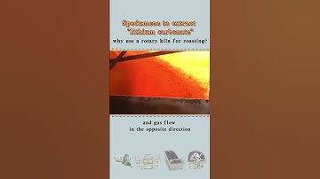 Spodumene to extract "lithium carbonate", why use a rotary kiln for roasting?